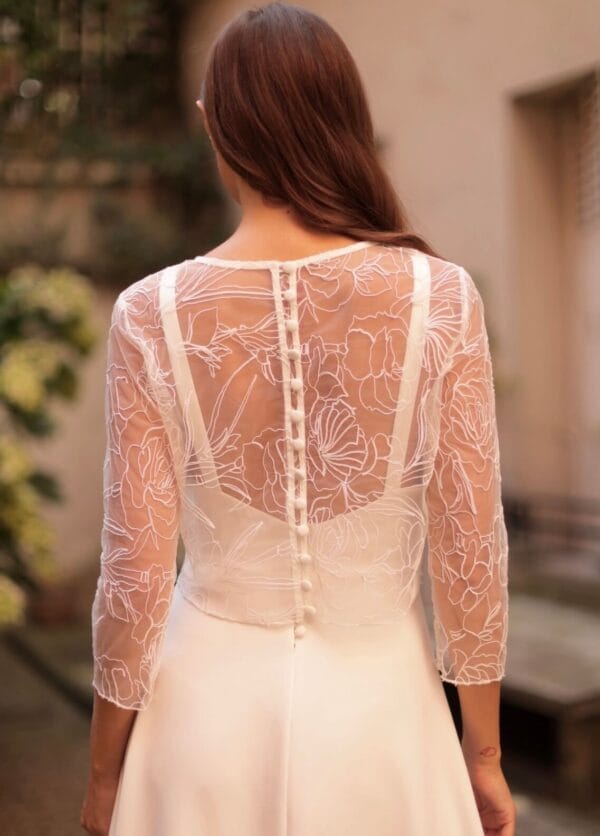 Haut Julia roses sauvages