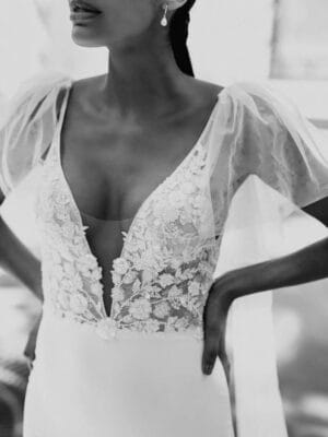 Robe Cameron crepe