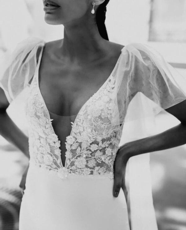 Robe Cameron crepe