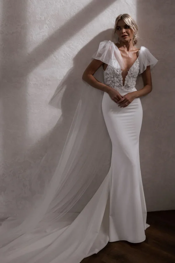 Robe Cameron crepe