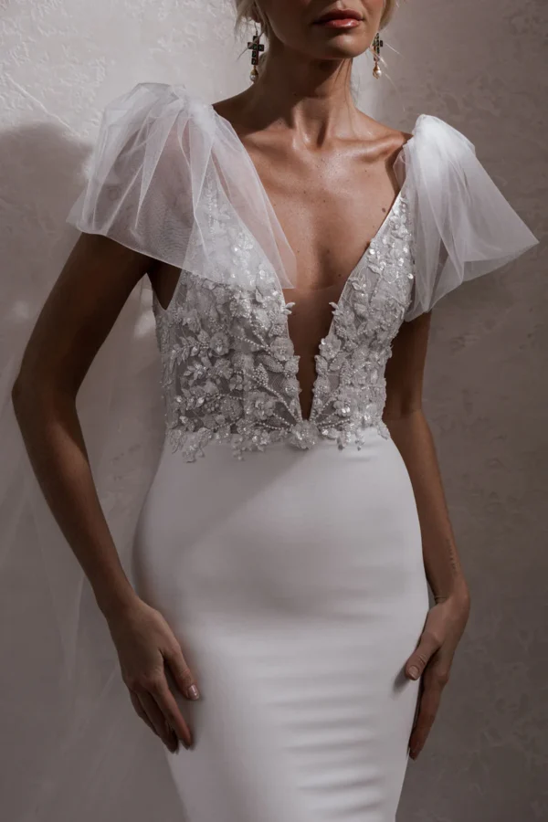 Robe Cameron crepe